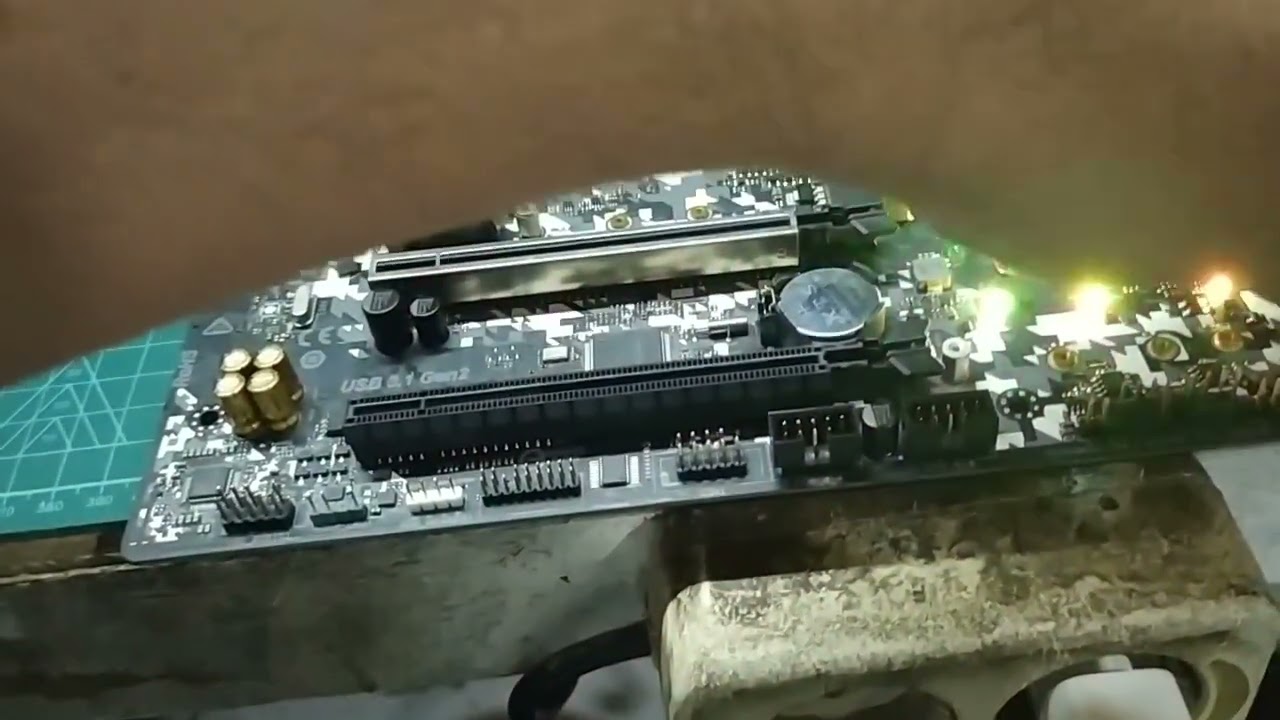 Mati/Short sirkuit ASRock B450 Steel Legend ..dari Palembang