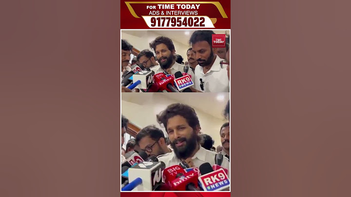 Allu Arjun campaigned in support of  YSRCP Shilpa Ravi Chandra Kishore Reddy  MLA|Time Today
