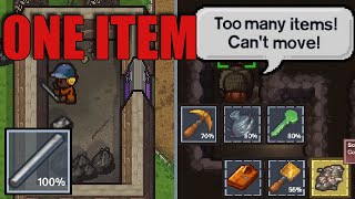 Can You Beat The Escapists 2 While Carrying ONE Item?