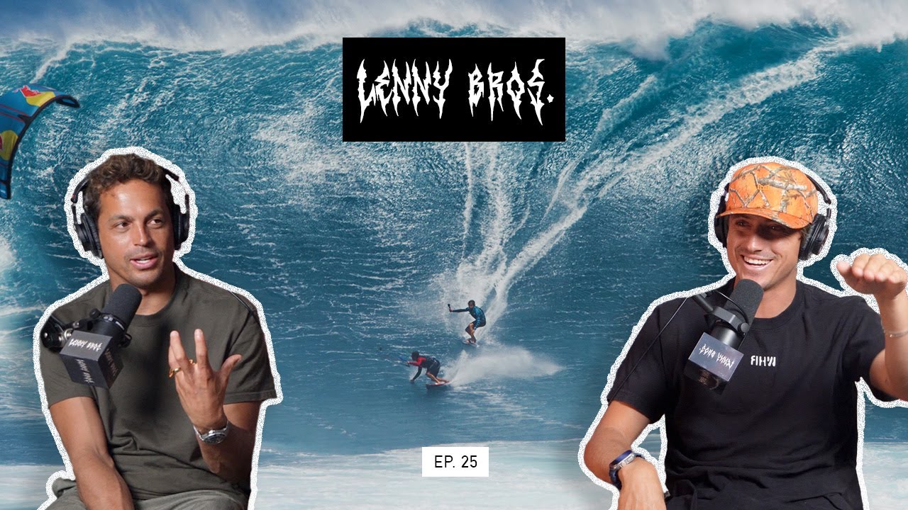 The Biggest JAWS Has Ever Been In April? (Swell Recap) - LENNY BROS. EP. 25