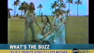 Angelina Jolie - Dancing with her mother