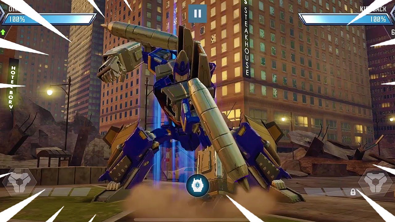 New Bot Dirge Rank Up And Gameplay Transformers Forged To Fight Youtube