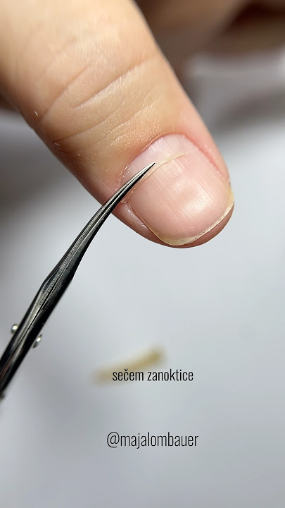 Doing myself a classic mani after 6 months #manikir #nokti #manicure #naturalnails #neganoktiju