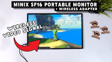 MINIX SF16 Monitor & Wireless HDMI Adapter Review | Is This THE BEST Portable Solution?
