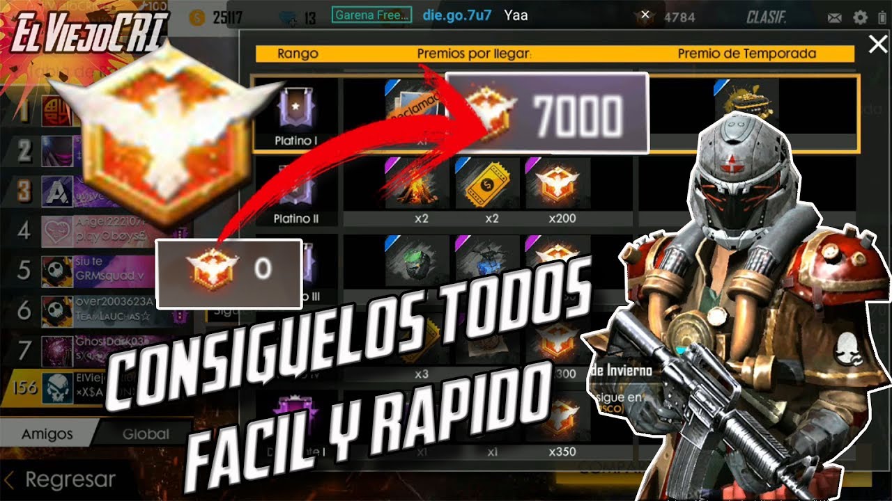 EL MEJOR TRUCO PARA CONSEGUIR TOKEN DE RANK FACIL Y RAPIDO ...