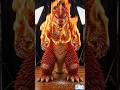 Matchstick Godzilla On Fire! 🔥🤯 #shorts #viralvideo #matchstickmagic