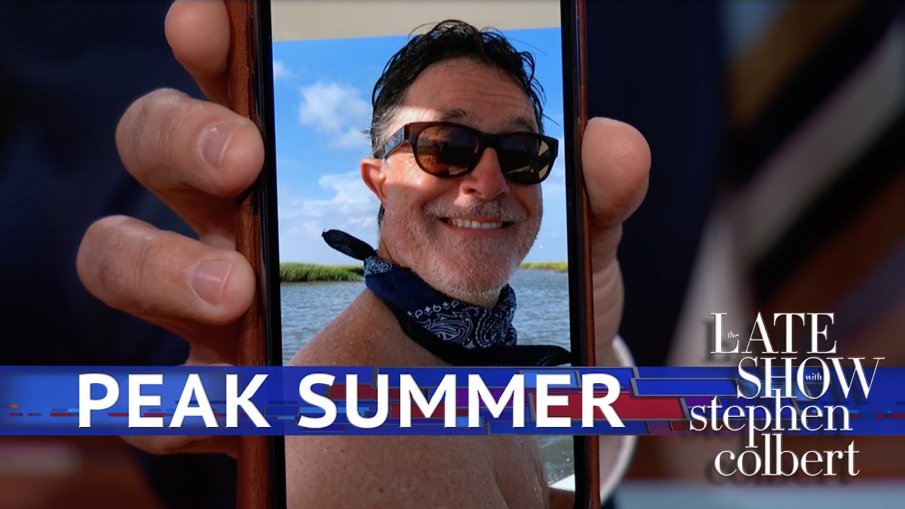 How To Know When Stephen Colbert Enters 'Full Summer Mode'