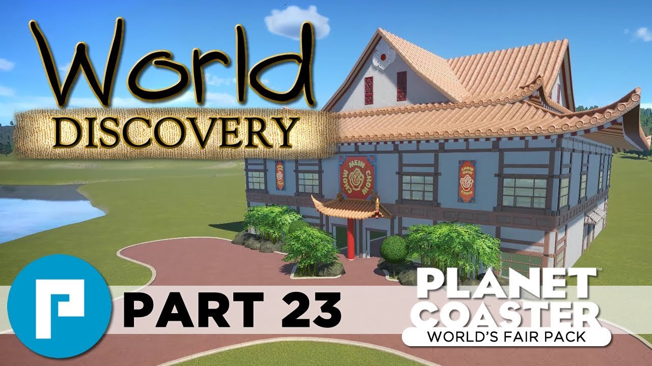 🗻 Japan Area Construction - Planet Coaster World’s Fair Pack Build - World Discovery Part 23