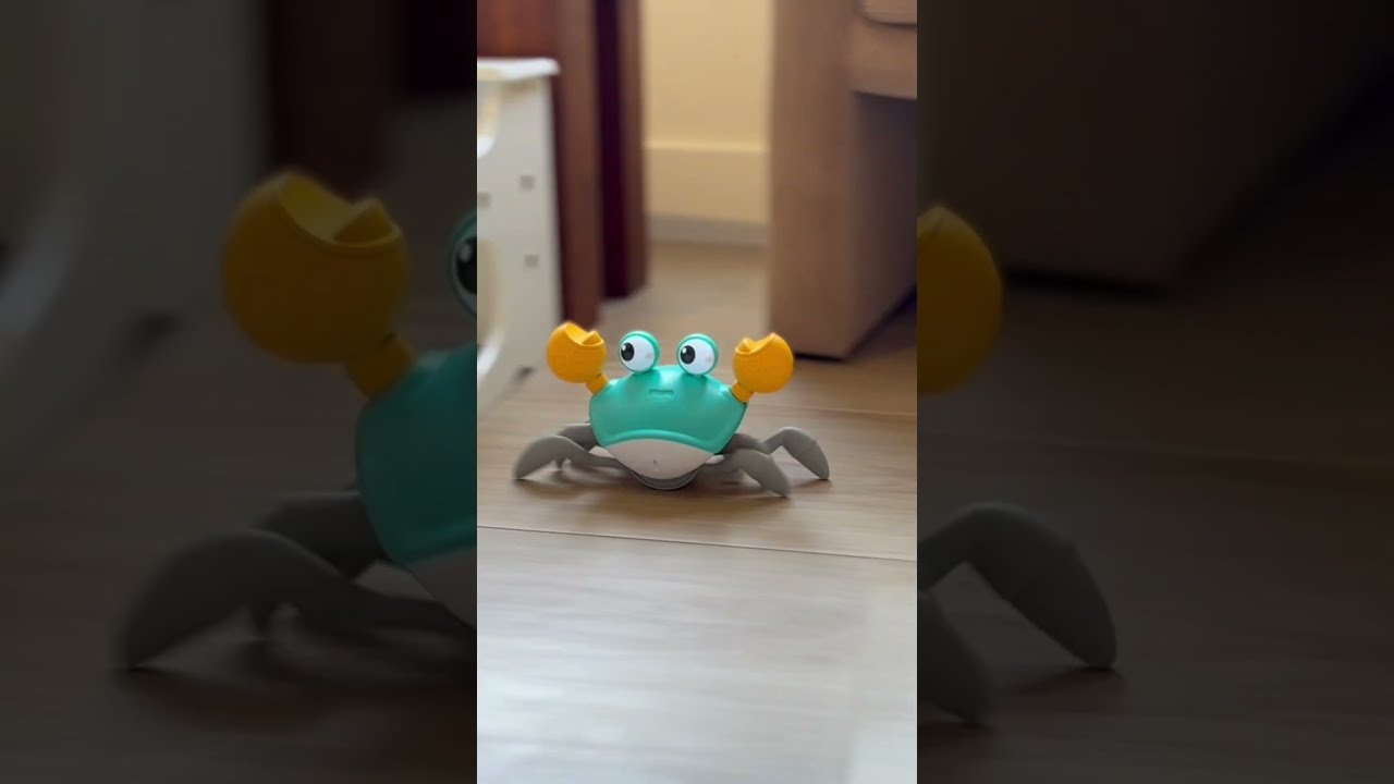 Crawling Crab Toy Engages Baby During Tummy Time Encourages Motor Skills Https Amzn To 45Jk52D