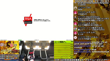 [DDR A20] エアタワ生放送 2020/01/06 (The9thKAC予選実質最終日/RIN-GO!さん&TAKASKE-君ゲスト回)