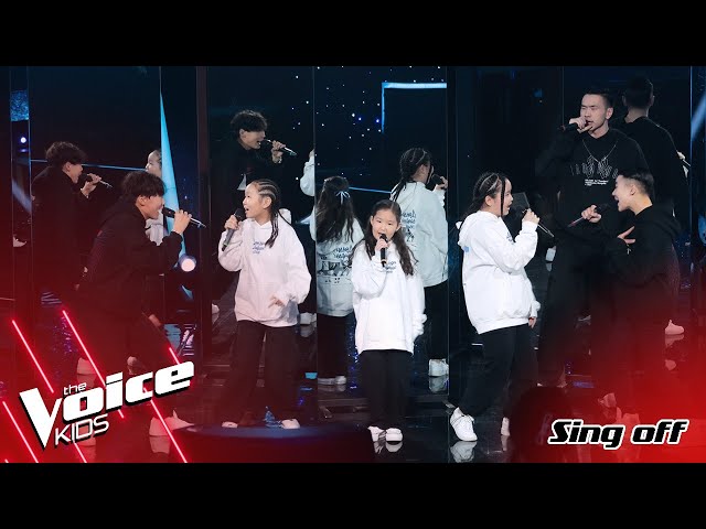 Team THUNDER | Baigaagaar Min Huleen Avah Uu? | Sing Off | The Voice Kids Mongolia 2024 class=