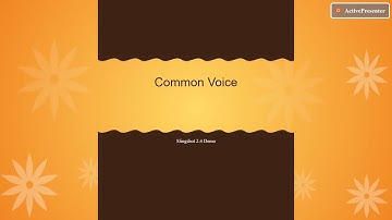 Slingshot Phase 2.4 - Common Voice