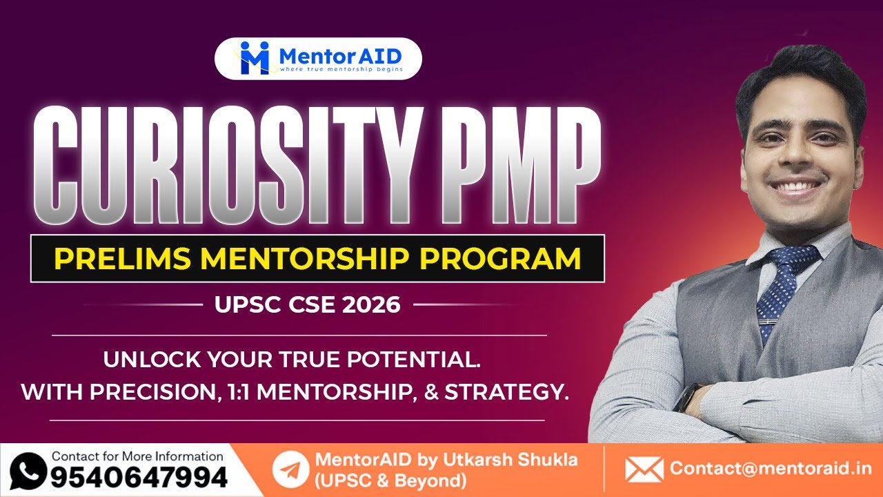 Curiosity Prelims Mentorship Program - The Only Course That You Need ...