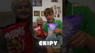 Moja Babcia Testuje Chrupki Bambi