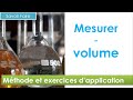 Comment mesurer un volume  chimie collge et lyce   niveau 6me et plus