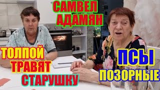 Самвел Адамян псы позорные толпой травят старушку  Saveliy Ad семья Адамян grandenikо vlog