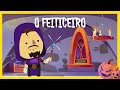 Desenhos Animados do dia das Bruxas - Feiticeiro da Mansão Halloween