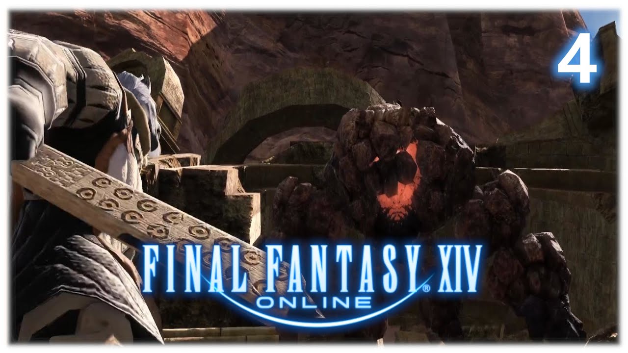 Final Fantasy 14 [ARR Main Story] STEIN GOLEM!!!! YouTube