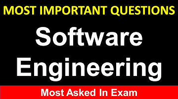 Most Important Questions Software Engineering | 4th Semester BCA | CCS University