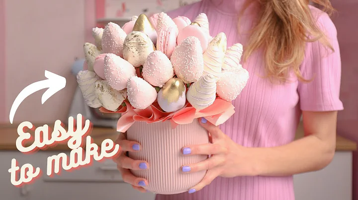 CHOCOLATE COVERED STRAWBERRIES ARRANGEMENT/ BOUQUET/ MOTHER'S DAY| DANI FLOWERS