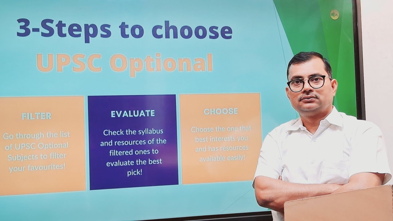 3 steps to choose UPSC optionalhow to clear ias in first attempt 