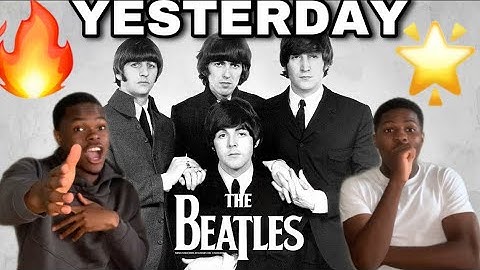 THE BEATLES - Yesterday (With Spoken Word Intro /Live From Studio 50, New York City /1965)| REACTION