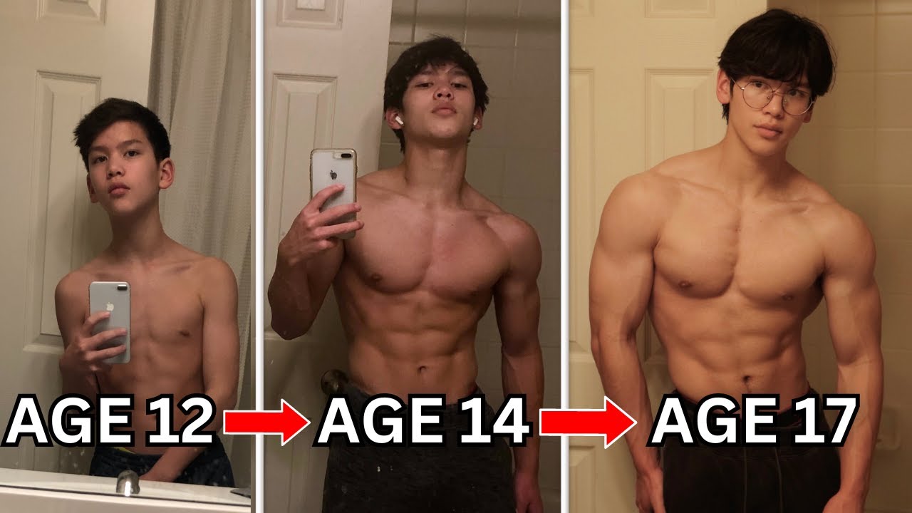 Nicolas Berndt 4 Year Natural Body Transformation 12-16