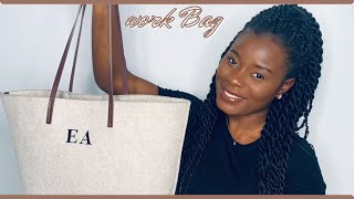 ZARA PERSONALISED FELT TOTE BAG REVIEW AFFORDABLE LUXURY
