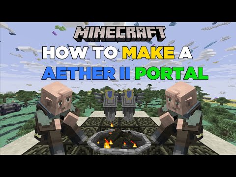 How To Make An UPDATED Aether II Portal in Minecraft