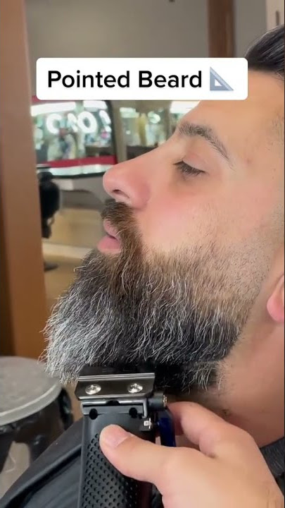 Pointed Beard❗ #shorts #youtubeshorts #fade #hairstyle