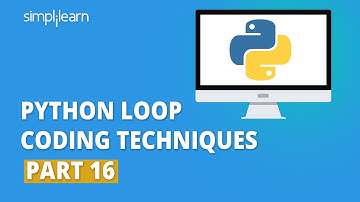 Python Loop Coding Techniques - 16 | Looping Techniques In Python | Python Tutorial | Simplilearn