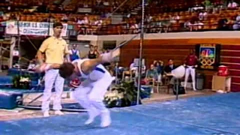 Scott Keswick - High Bar - 1992 Phar-Mor U.S. Championships - Men