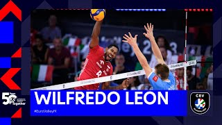 Wilfredo Leon's Unbelievable Moments at the CEV EuroVolley 2023