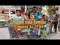 COMPRAS DO MÊS com Todos os Filhos | Foi um Desafio | Quanto Gastei | Mostramos Tudo Léoegleici