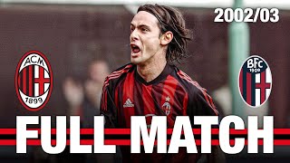 Pirlo - Seedorf - Inzaghi for the win | AC Milan v Bologna | Full Match 2002/2003