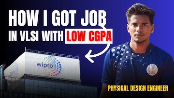 VLSI FOR ALL Course Reviews - How he got Physical Design VLSI Job in Wipro with LOW CGPA in M.Tech