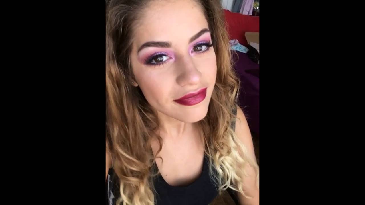 Pink 'Fuchsia Fire' Makeup Tutorial ft. Morphebrushes 35C Eyeshadow Palette