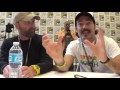 Beau Smith &amp; Tim Rozon WYNONNA EARP Interview Comic Con 2016