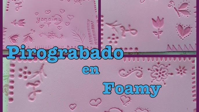 Pirograbado en Foamy, Goma Eva, Microporoso (Handmade Craft