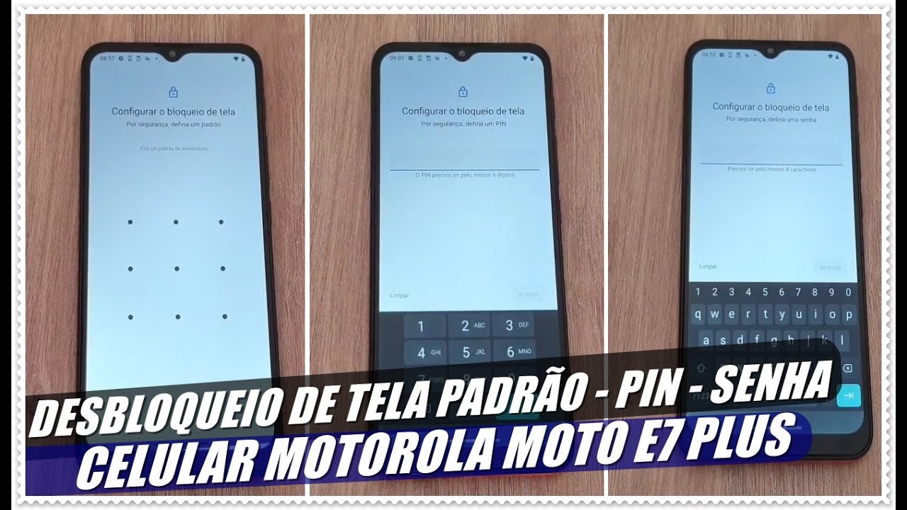 Como Configurar Desbloqueio de Tela Padrão, PIN e Senha Para Proteger ...