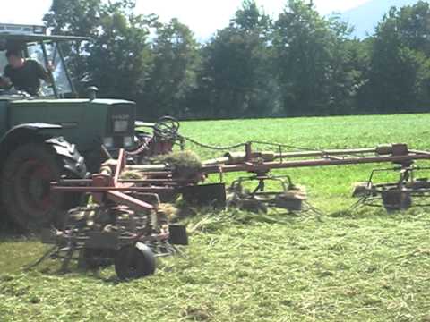 Hölzle Frontschwader 7m mit Ladewagen