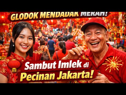 Ramainya Glodok Jelang Imlek 🧧 Dari Dupa, Lampion, Sampai Senyum Pedagang