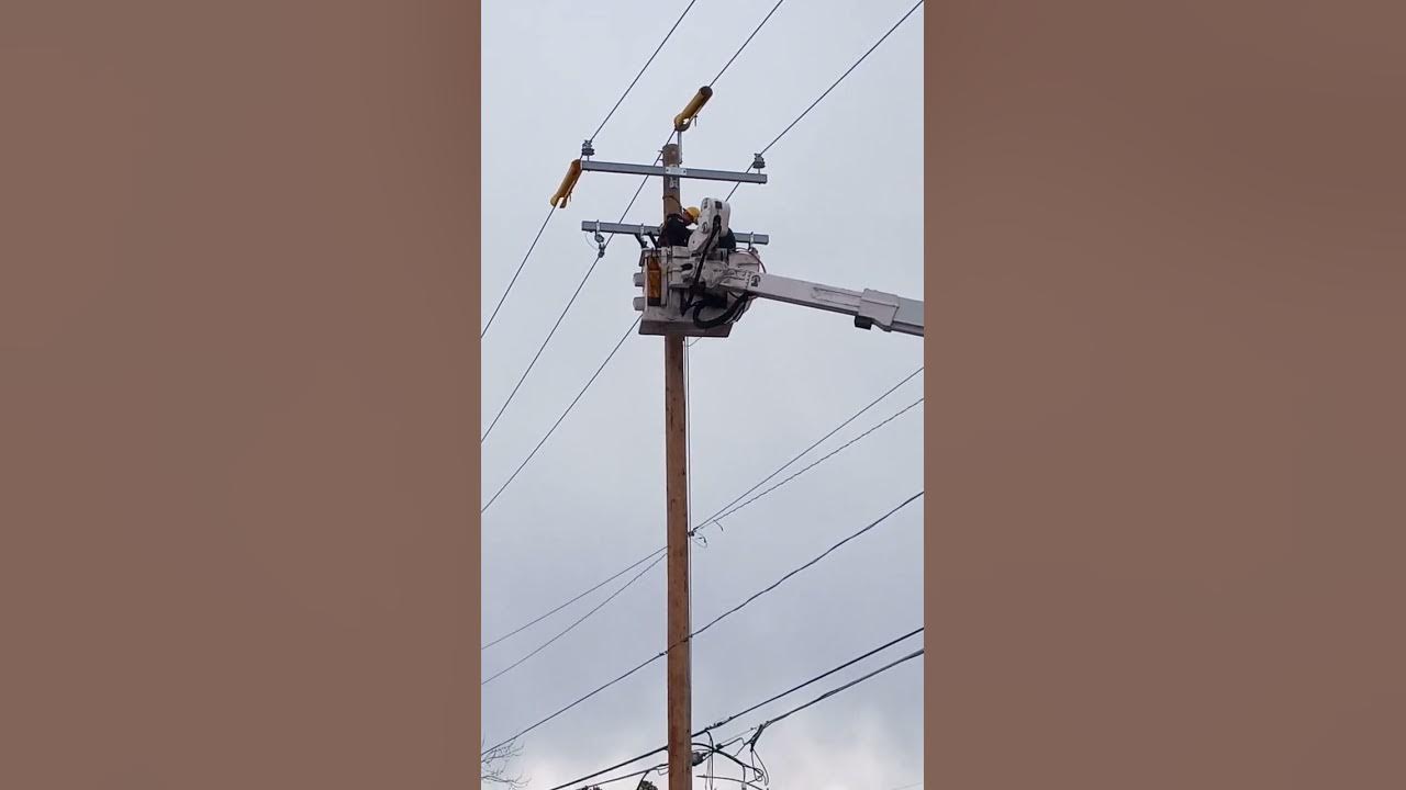 utility pole repair part 2 - YouTube