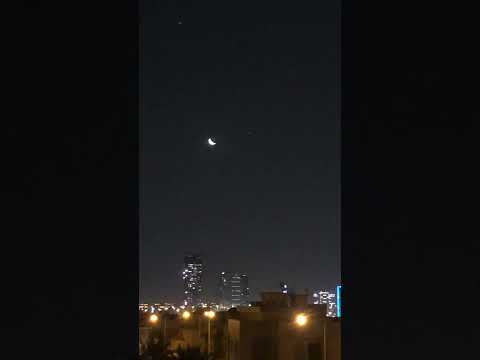 اقتران القمر والمشتري