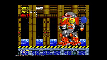 Sonic 2 - Death Egg speed run in 41 seconds