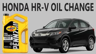 Honda HRV Oil Change