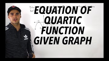 MHF4U (Unit 3, Test 2, Knowledge Section, Question 2) - quartic function from graph