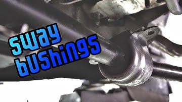 Replacing BMW Sway Bar Bushings - E92 335i