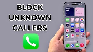 How To Block Unknown Callers On iPhone