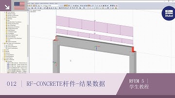 [EN] RFEM 5学生指南 | 012 RF-CONCRETE Members-结果数据